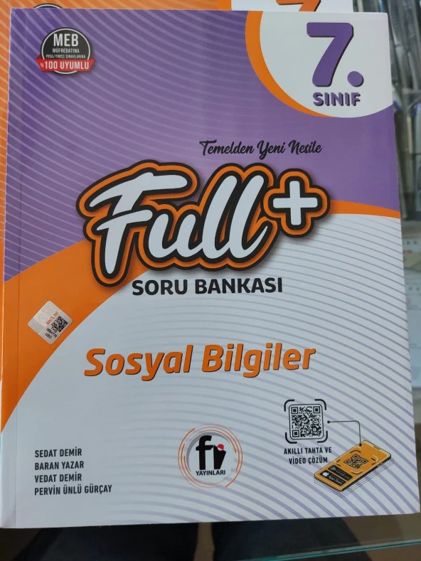 7.sınıf Full + Sosyal Bilgiler Soru Bankası Fi Yayınları