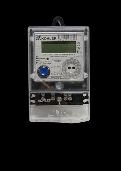 Köhler Monofoze Elektrik Sayacı - 2