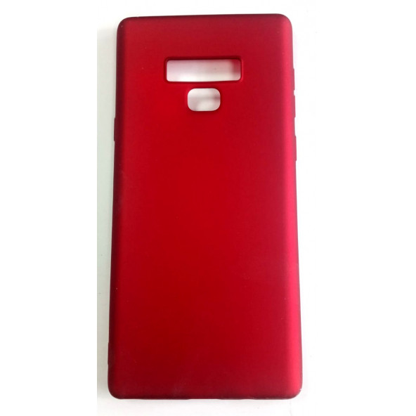 Samsung Galaxy Note9 Slikon Kılıf Kapak Bordo - 1