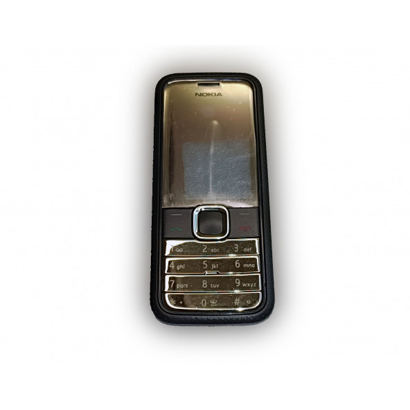 Nokia 7310s Kasa Kapak Tuş Takımı 7310 Supernove Uyumlu Siyah Renk Orta Kasa Ön Kapak Arka Kapak Tuş Takımı