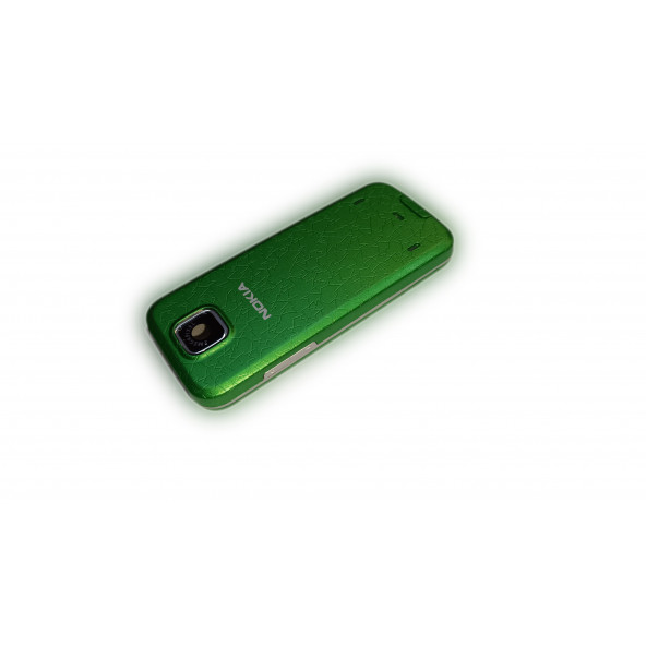 Nokia 7310c Kasa Kapak Tuş Takımı 7310 Supernove Uyumlu Yeşil Renk Orta Kasa Ön Kapak Arka Kapak Tuş Takımı - 4
