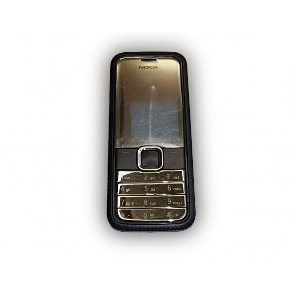 Nokia 7310c Kasa Kapak Tuş Takımı 7310 Supernove Uyumlu Lacivert Renk Orta Kasa Ön Kapak Arka Kapak Tuş Takımı