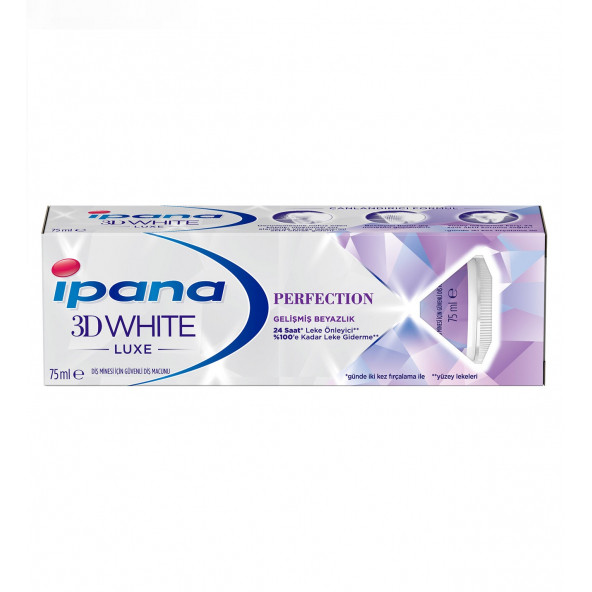 İpana 3D White Luxe Perfection Gelişmiş Beyazlık 75 ml. Diş Macunu