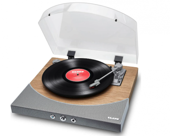 ION Premier LP Bluetooth Hoparlörlü Ahşap Pikap - 5