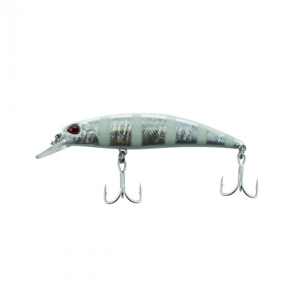 Fujin Ziggy7 70mm 9.6gr Sinking LRF Maket Balık 028 Zebra Glow ürün görseli