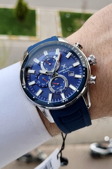 Daniel Klein DKISTE135 Lacivert Renk iç Göstergeleri Aktif Fonksiyonlu 2 Yıl Garantili Erkek Kol Saati ürün görseli 1