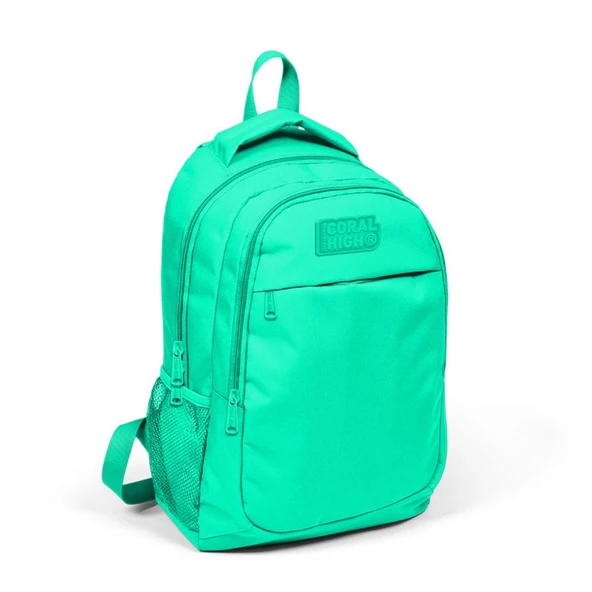 Coral High Okul Sırt Çantası ve Beslenme Çantası Kız Çocuk Yeşil - 2