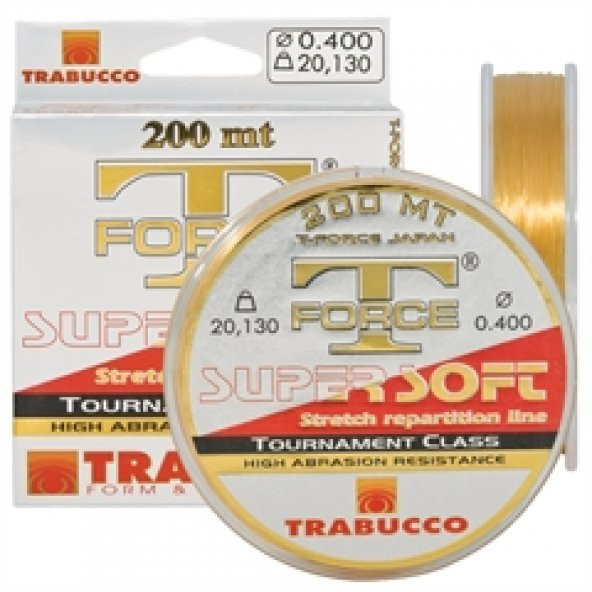 Trabucco T-Force Tournament Super Soft Serisi Monofilament Misina - 1