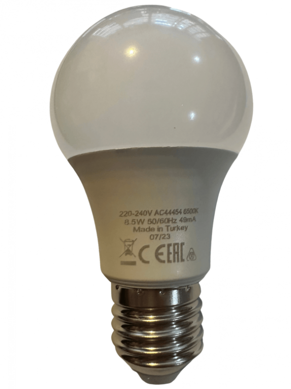 Osram 8.5W (60W) Beyaz Işık E27 Duylu Klasik Led Ampul (10 Adet) - 4