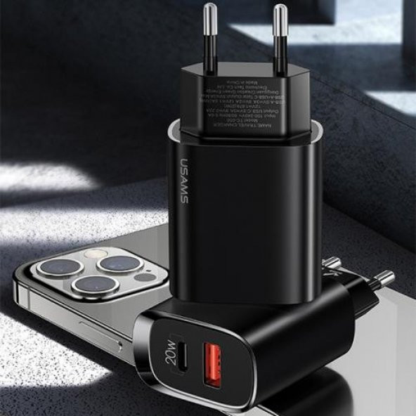 Coofbe QC3.0 + PD3.0 20W Ultra HIızlı İphone Şarj Başlığı İphone 11 12 13 14 Pro Max Şarj Başlık - 4