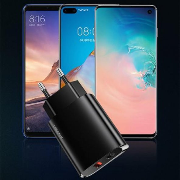 Coofbe QC3.0 + PD3.0 20W Ultra HIızlı İphone Şarj Başlığı İphone 11 12 13 14 Pro Max Şarj Başlık - 5