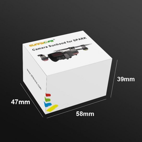 Dji Spark için kamera koruyucu kapak Sunnylife - 6
