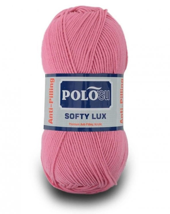 Polosu Softy Lux Bebe El Örgü İpi 445 Açık Mürdüm ( 5 Adet ) - 1