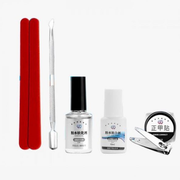 Coofbe Profesyonel 24 Parça Manikür Seti Pedikür Seti Batık Tırnak Önleyici Tırnak Makası Seti Törpü Seti