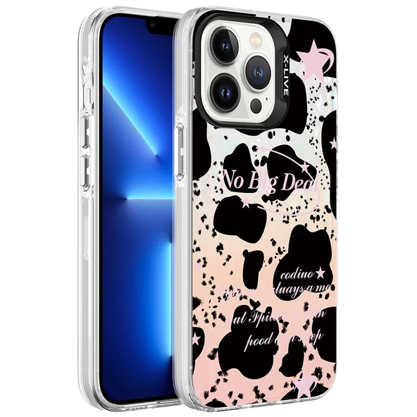 Smcase Apple iPhone 13 Pro Kılıf Mermer Desenli Marbello Kapak