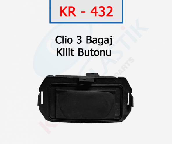Clio 3 Bagaj Kilit Butonu