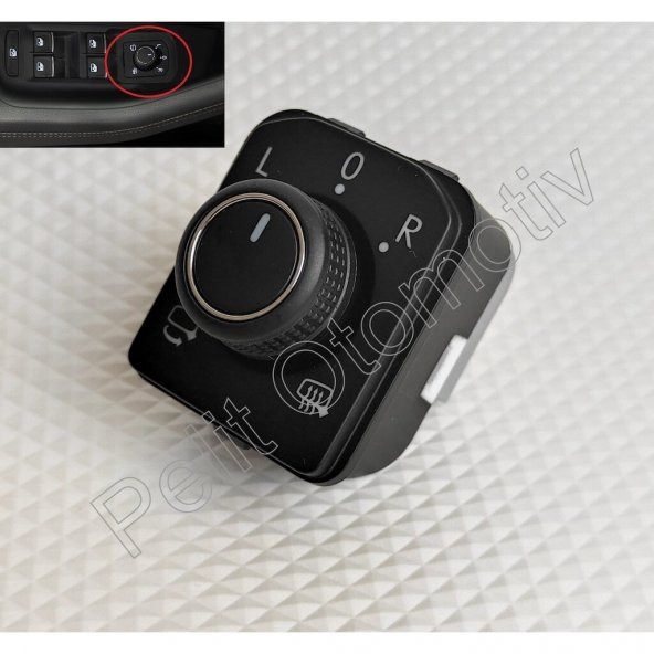 Passat B8 Arteon Troc Ayna Ayar Dügmesi Katlanabilir