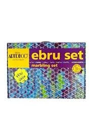 EBRU BAŞLANGIÇ SETİ 8 Renk 15 Parça