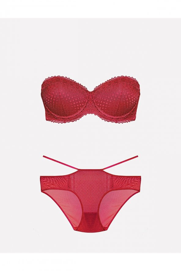 DESTEKLI STRAPLEZ SUTYEN TAKIM ürün görseli