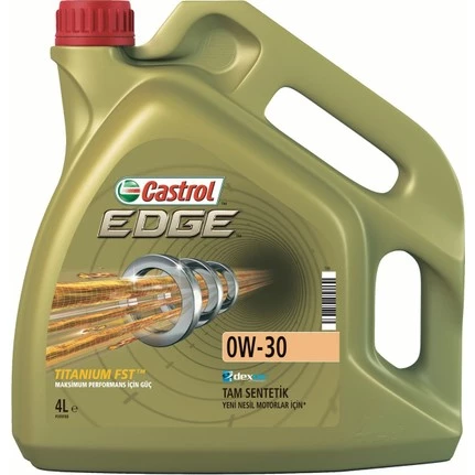 CASTROL EDGE TİTANIUM FST BENZİN+DİZEL 0W-30 4LT