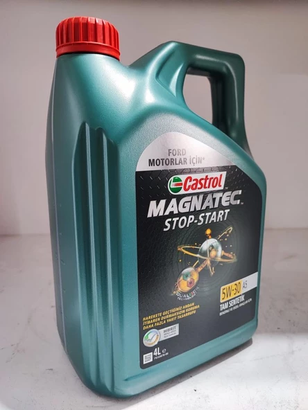 CASTROL MAGNATEC BENZİN+DİZEL 5W-30 A5 4LT ÜRETİM : 2024