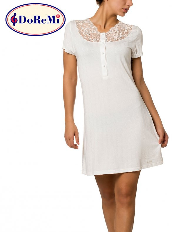 Pearl Kısa Kollu Gecelik - Resim 4