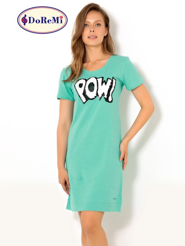 Pamuklu Gecelik - Resim 3