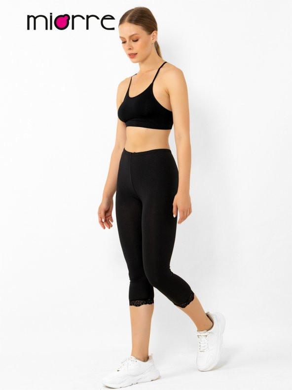 Modal Dantelli Kapri Tayt - Resim 2