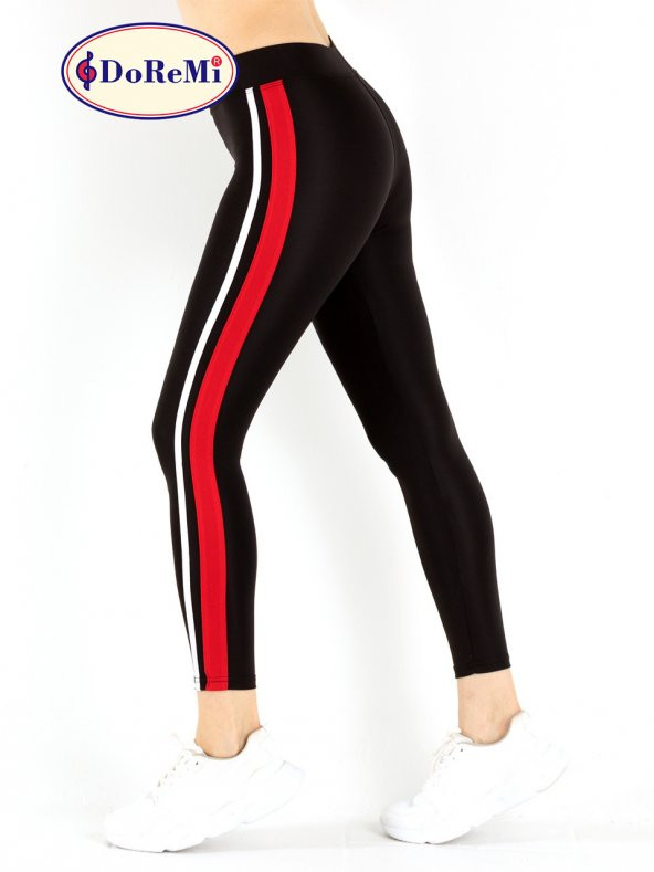 Active Sportive Çift Çizgili Tayt - Resim 6