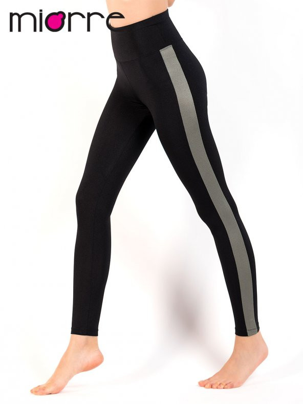 Yüksek Bel Toparlayıcı Spor Taytı - Resim 3