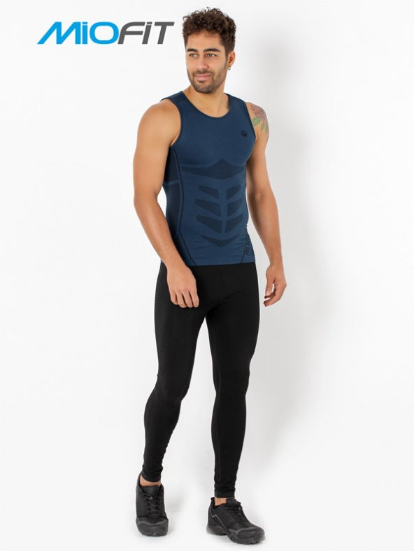 MioFit Erkek Breathable Mesh Dikişsiz Spor Atlet - Resim 3