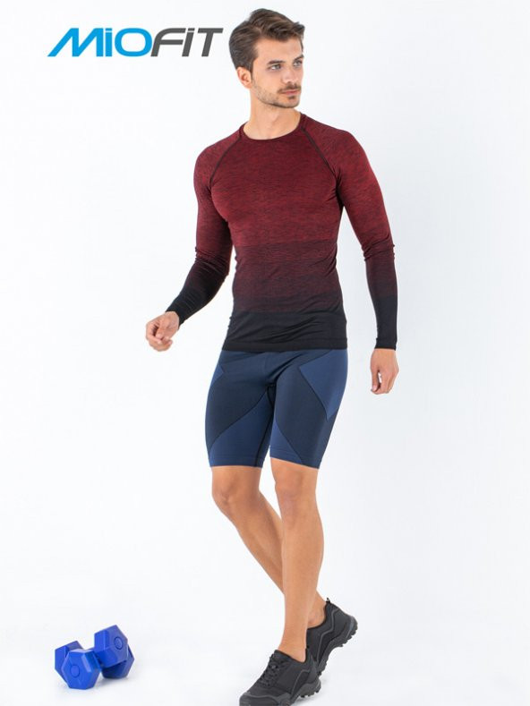 MioFit Erkek Active Dikişsiz Uzun Kollu Spor Tişört - 2