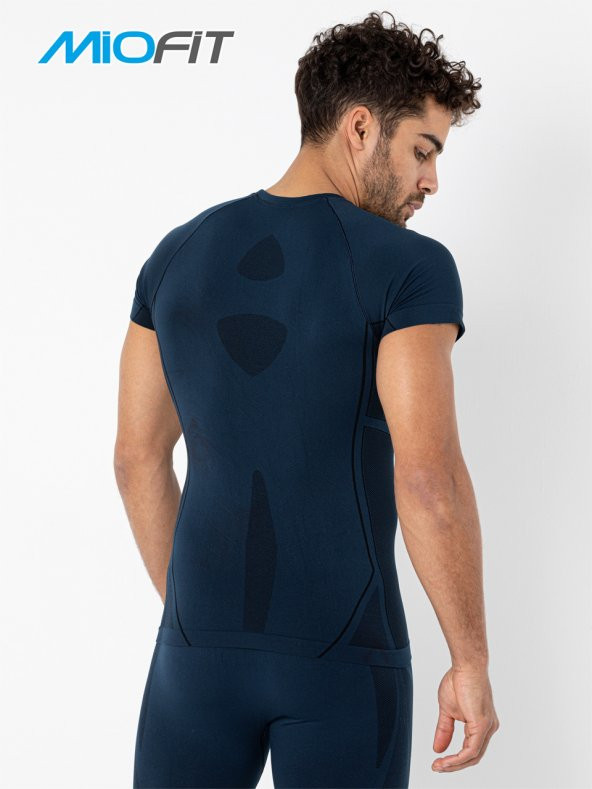 MioFit Erkek Cool Dry Kısa Kollu Dikişsiz Spor Tişört - Resim 5