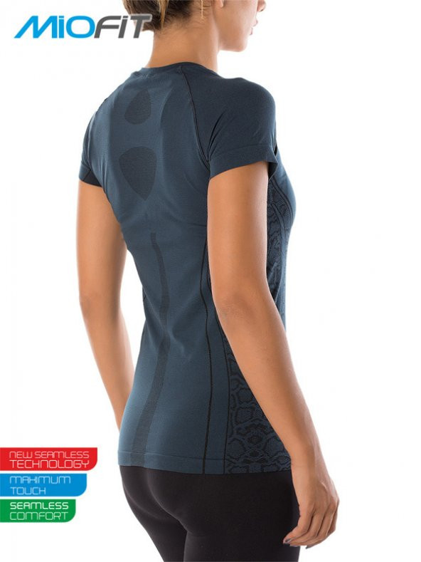 MioFit Kadın Hyper Dry Dikişsiz Spor Tişört - Resim 4