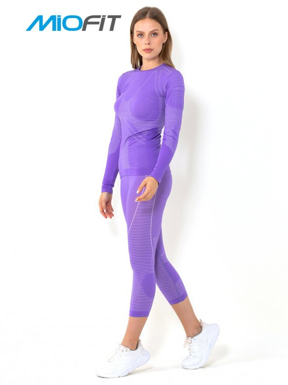 Kadın Energy Dry Fit Dikişsiz Spor Tişört - Resim 8