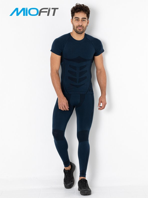 MioFit Erkek Cool Dry Kısa Kollu Dikişsiz Spor Tişört ürün görseli