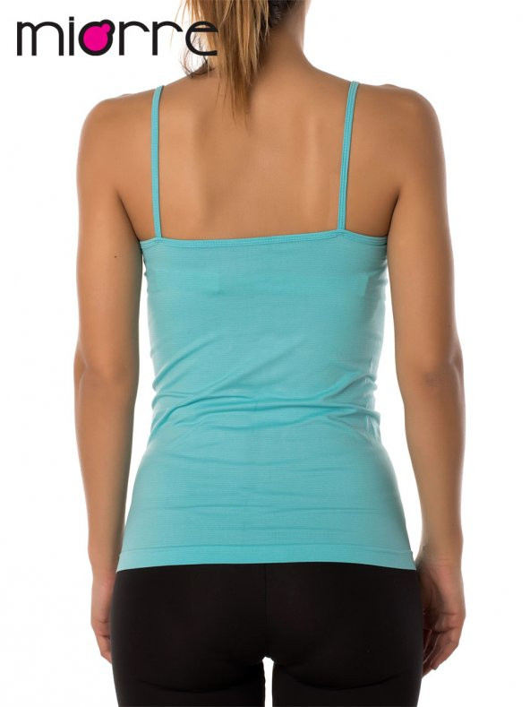 Bayan İnce Askılı Seamless Tişört - 3