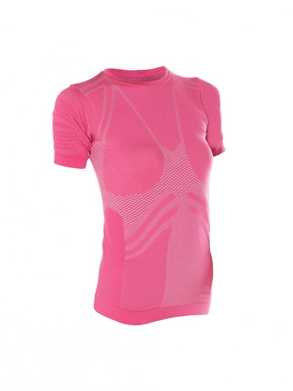 MioFit Kadın Energy Exercise Fit Kısa Kollu Dikişsiz Spor Tişört - Resim 6