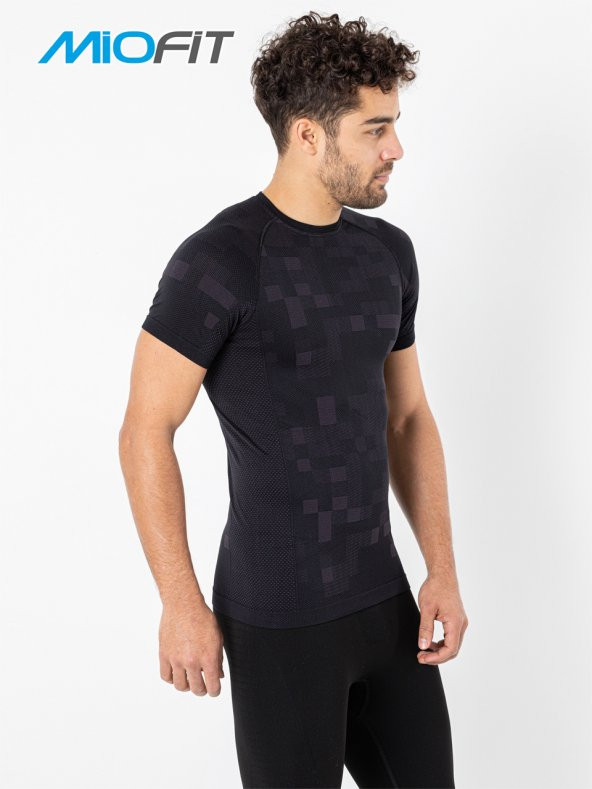 MioFit Erkek Lightweight Running Kısa Kollu Dikişsiz Spor Tişört - 4