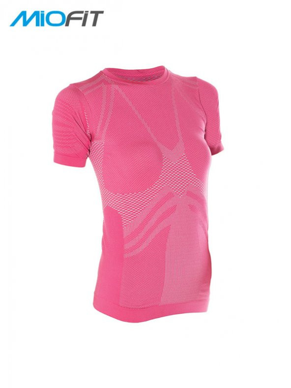 MioFit Kadın Energy Exercise Fit Kısa Kollu Dikişsiz Spor Tişört - Resim 2