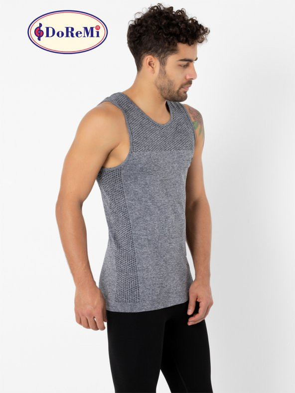 DoReMi Erkek Spor T-Shirt Dikişsiz Seamless Fit - Resim 2