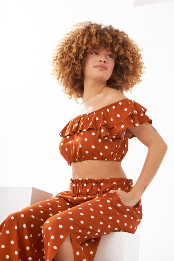 Puantiyeli Straplez Takım ürün görseli