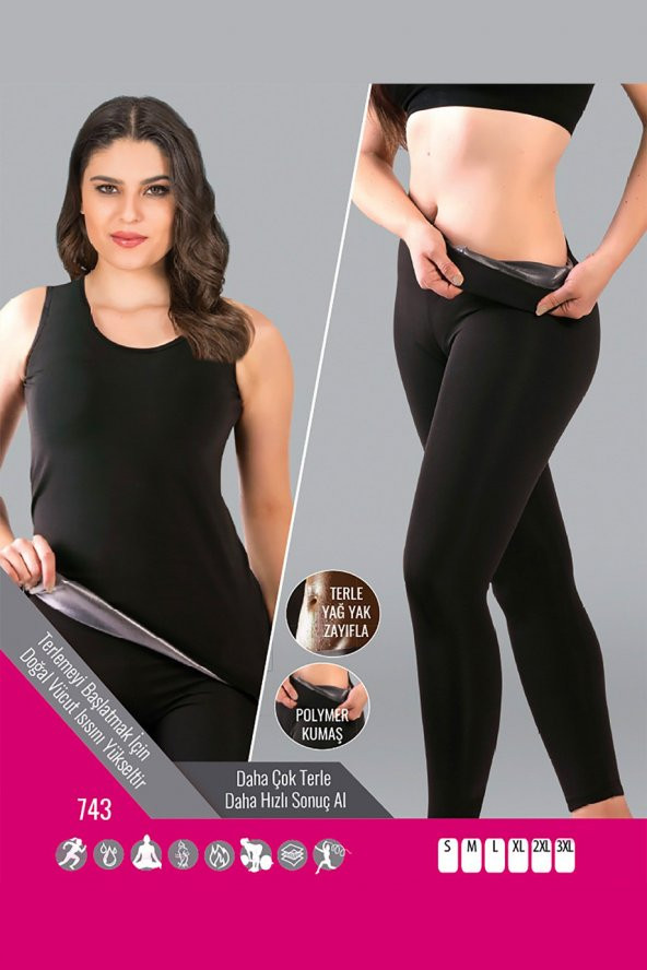 Termal Sauna Siyah Takım - Resim 5