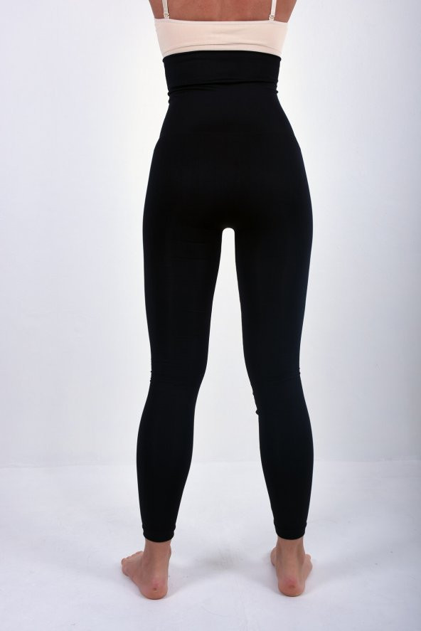 AGRAFLI YÜKSEK BEL KORSE TAYT - Resim 2