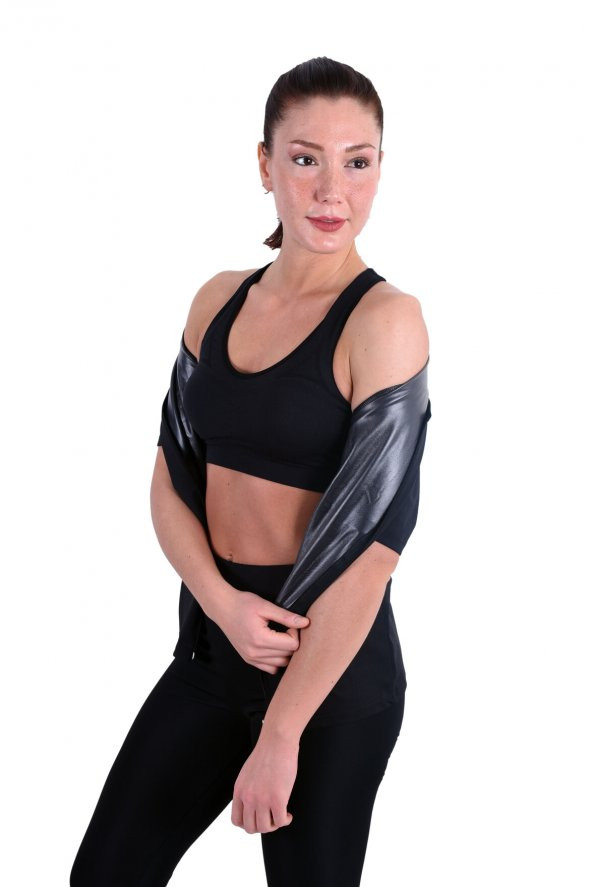 TERMAL SAUNA YARIM KOL FERMUARLI BADİ TAKIM - Resim 6