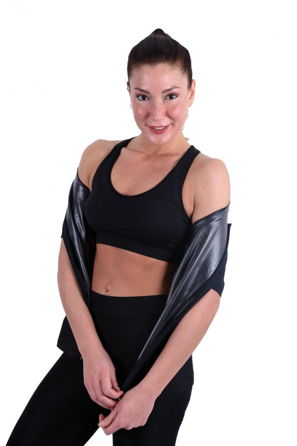 TERMAL SAUNA YARIM KOL FERMUARLI BADİ TAKIM - Resim 7