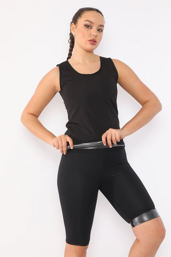 TERMAL SAUNA ATLET ŞORT TAKIM - 4