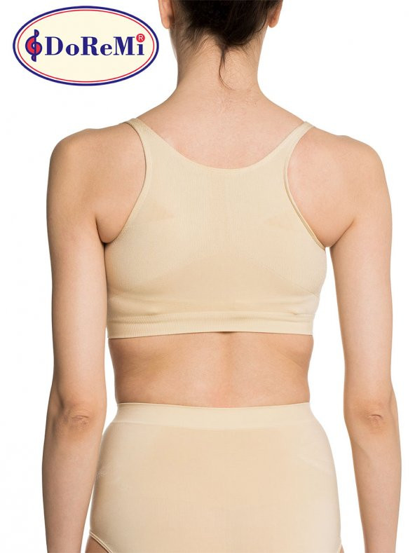 Compression Toparlayıcı Dikişsiz Korse Büstiyer - Resim 3