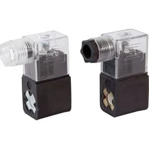 Pnömatik Valf Ventil Bobin Ve Soket 8mm - 12/24/110/220V Ac/Dc ürün görseli 1