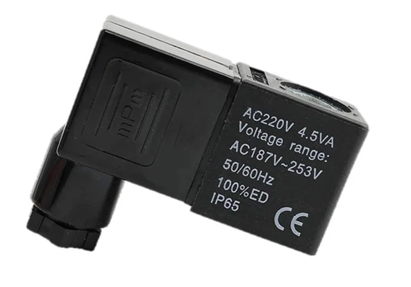 Pnömatik Valf Ventil Bobin Ve Soket 8mm - 12/24/110/220V Ac/Dc - Resim 6